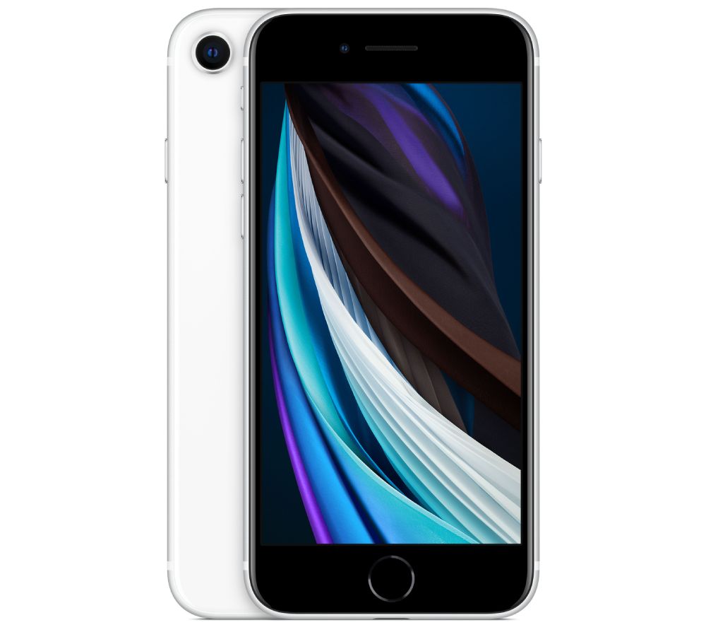 APPLE iPhone SE - 128 GB, White, White