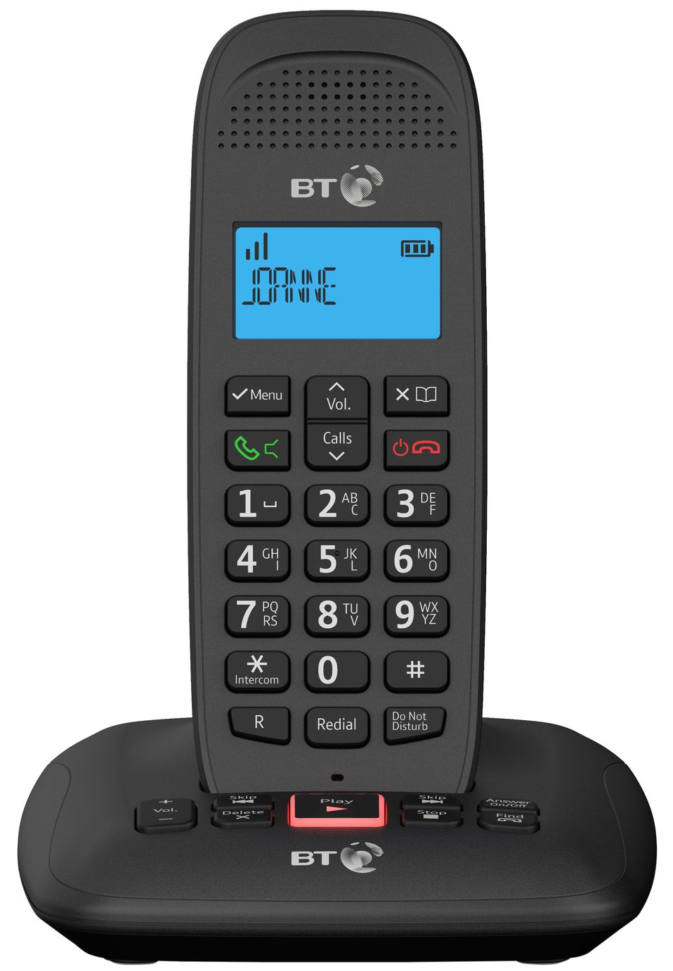 BT 3660 Cordless Telephone with Answer Machine - Single