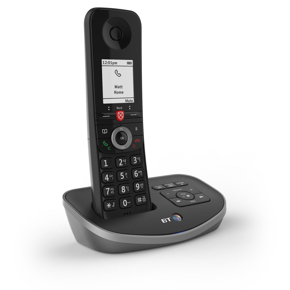BT Advanced Single Dect Call Blocker Telephone with Answer Machine