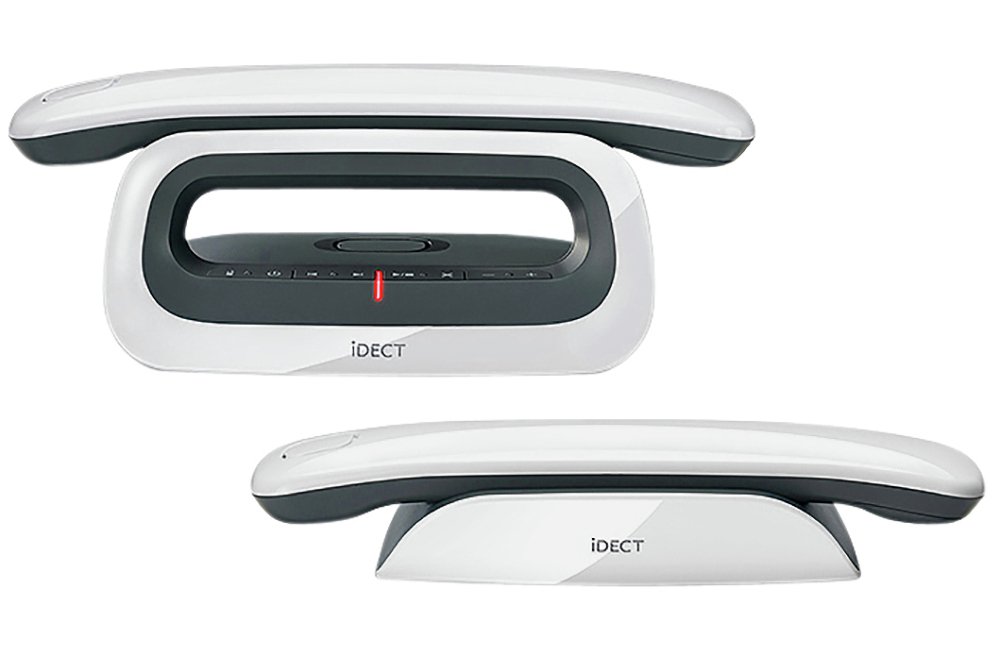 iDECT Loop Cordless Telephone with Answer Machine - Twin