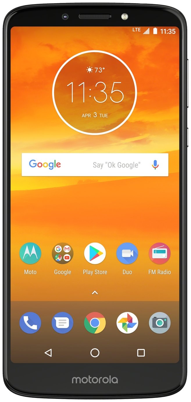 SIM Free Motorola E5 Plus Mobile Phone - Flash Grey