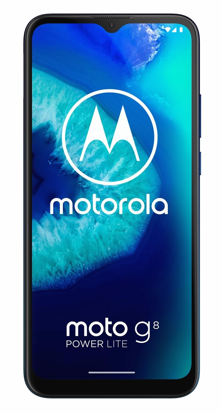 SIM Free Motorola G8 Power Lite 64GB Phone - Royal Blue