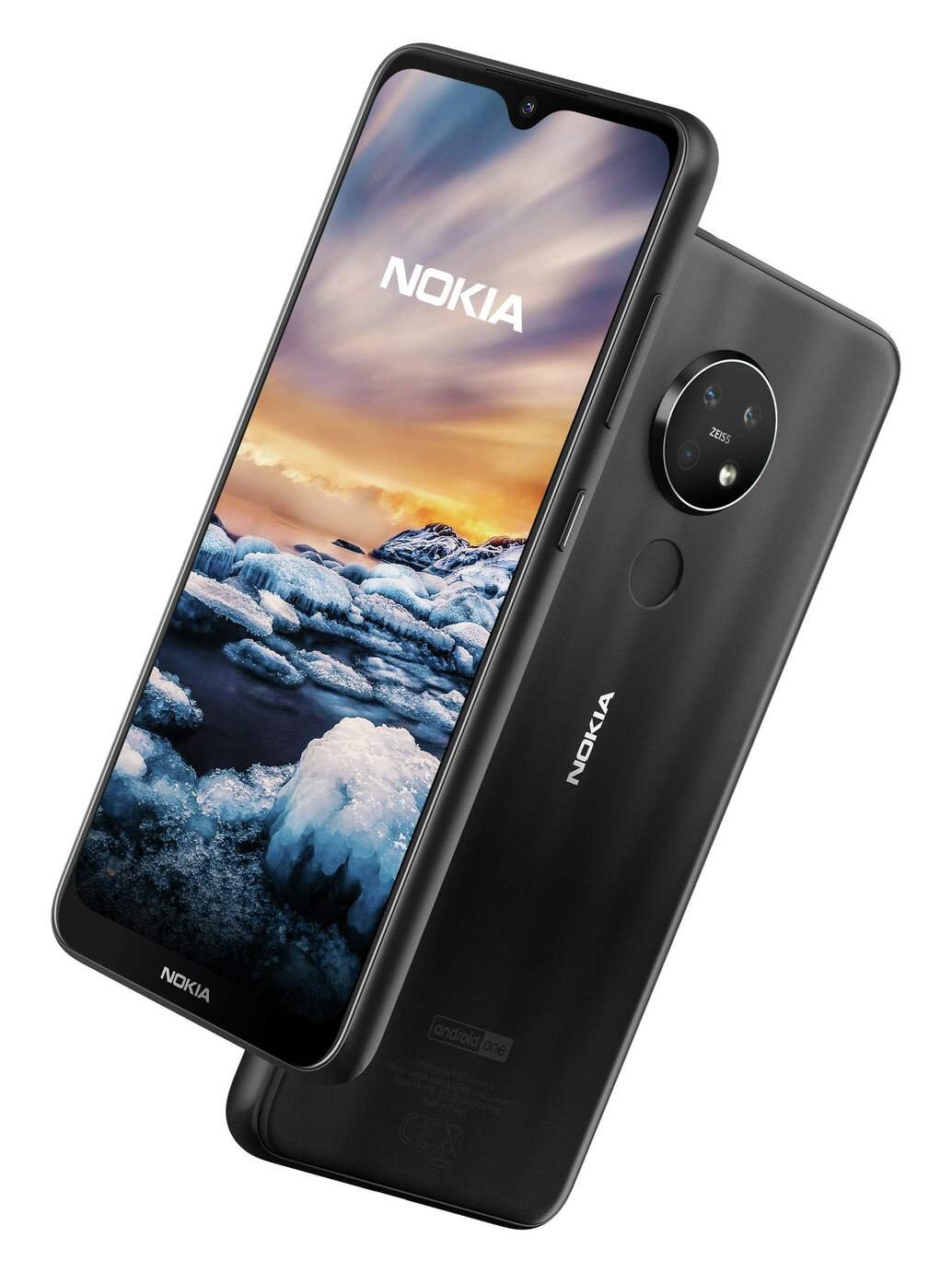 SIM Free Nokia 7.2 64GB Mobile Phone - Charcoal