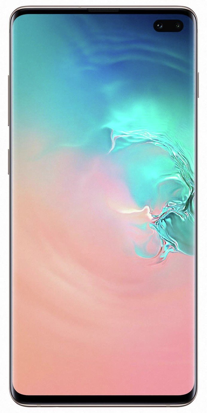 SIM Free Samsung Galaxy S10+ 512GB - Ceramic White
