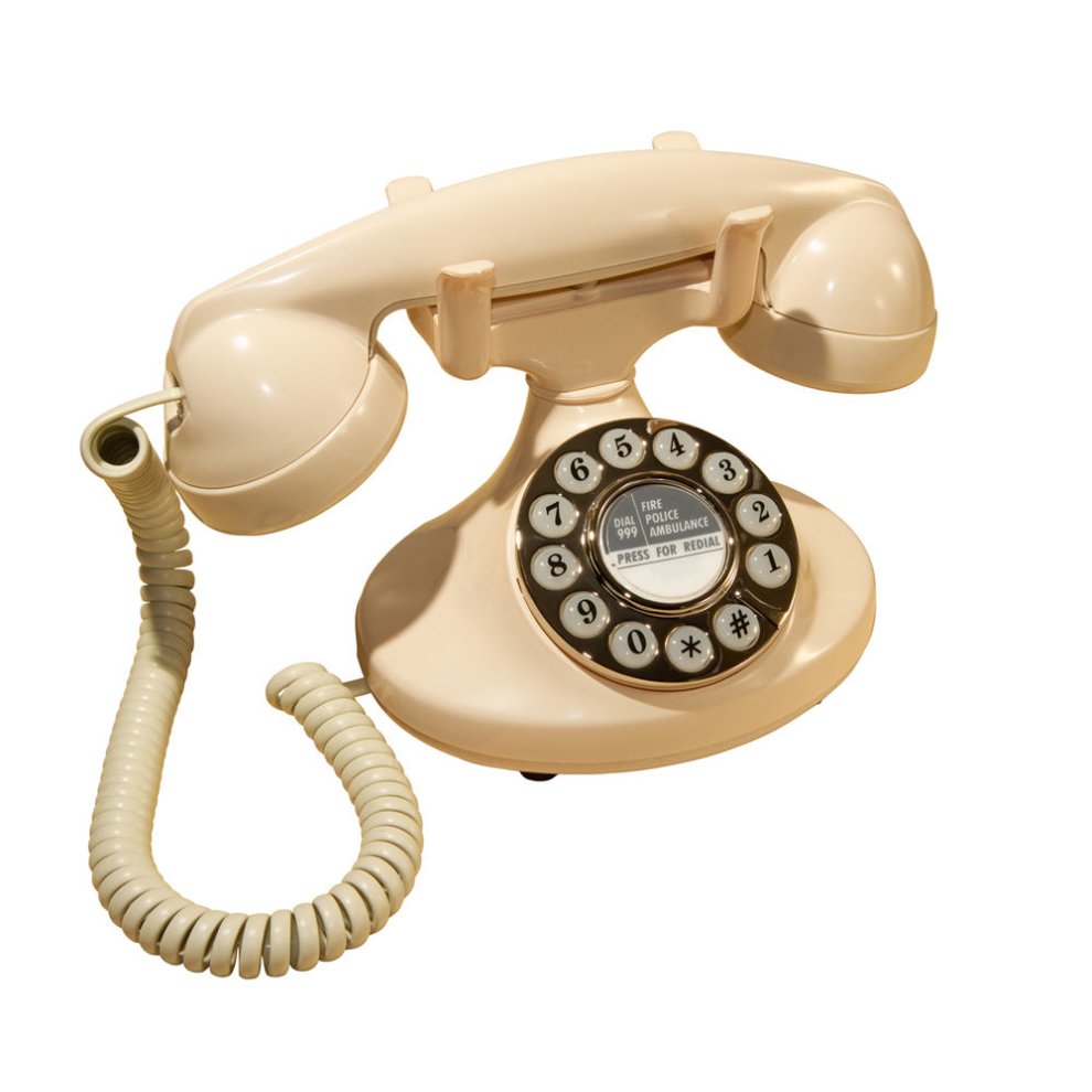 GPO Pearl Corded Phone, Ivory