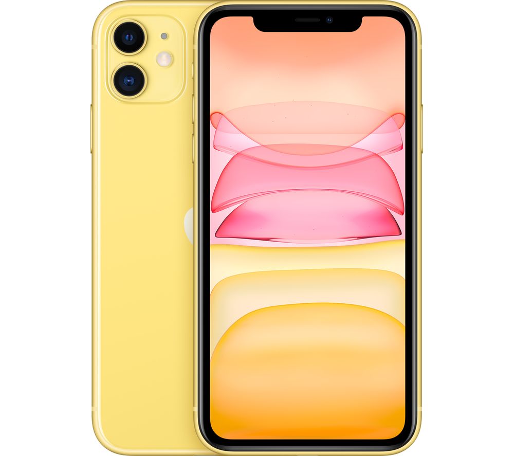Apple iPhone 11 - 128 GB, Yellow, Yellow