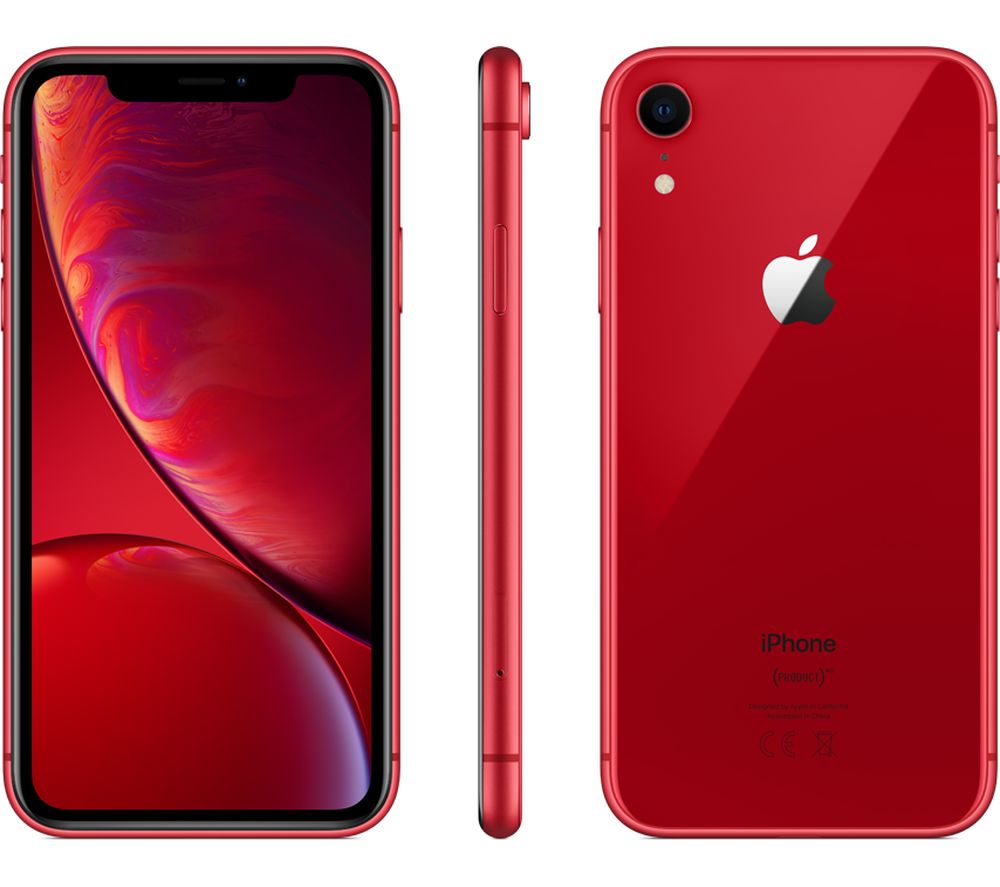 Apple iPhone XR - 64 GB, Red, Red