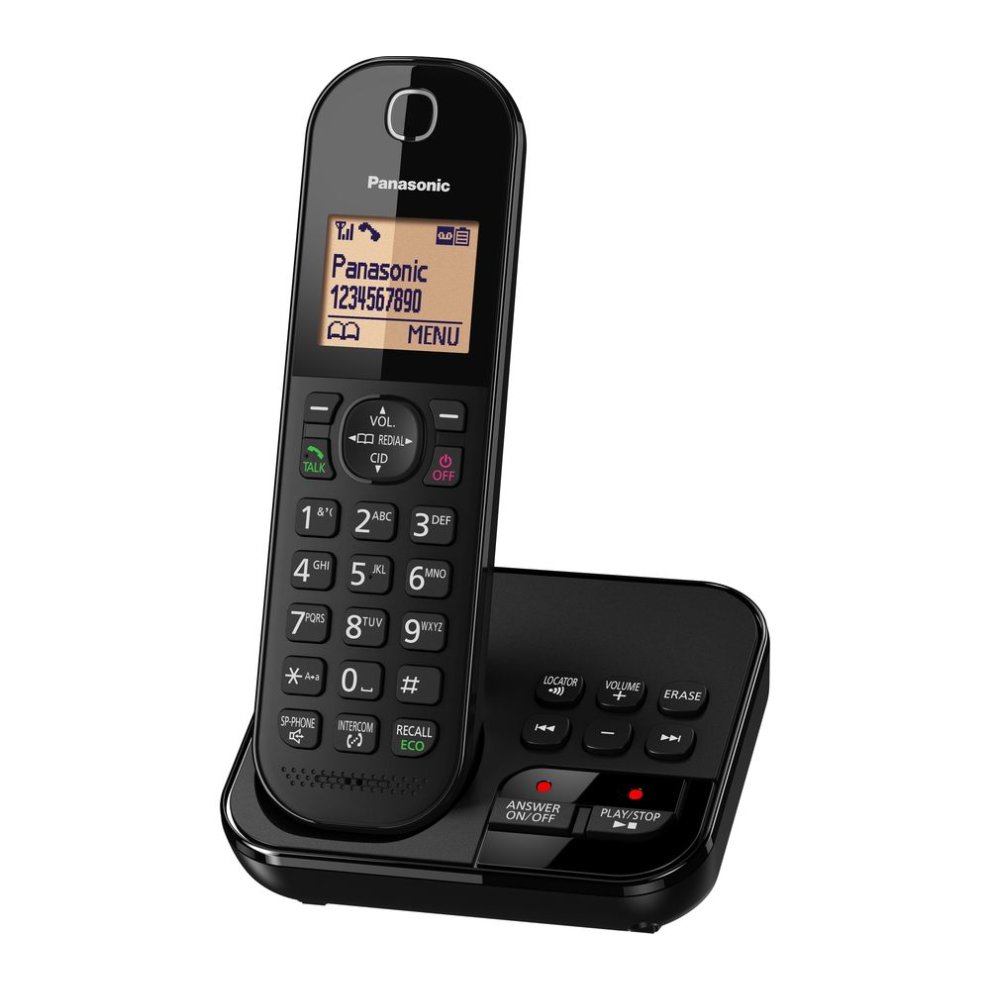 PANASONIC KX-TGC420EB Cordless Phone with Answering Machine