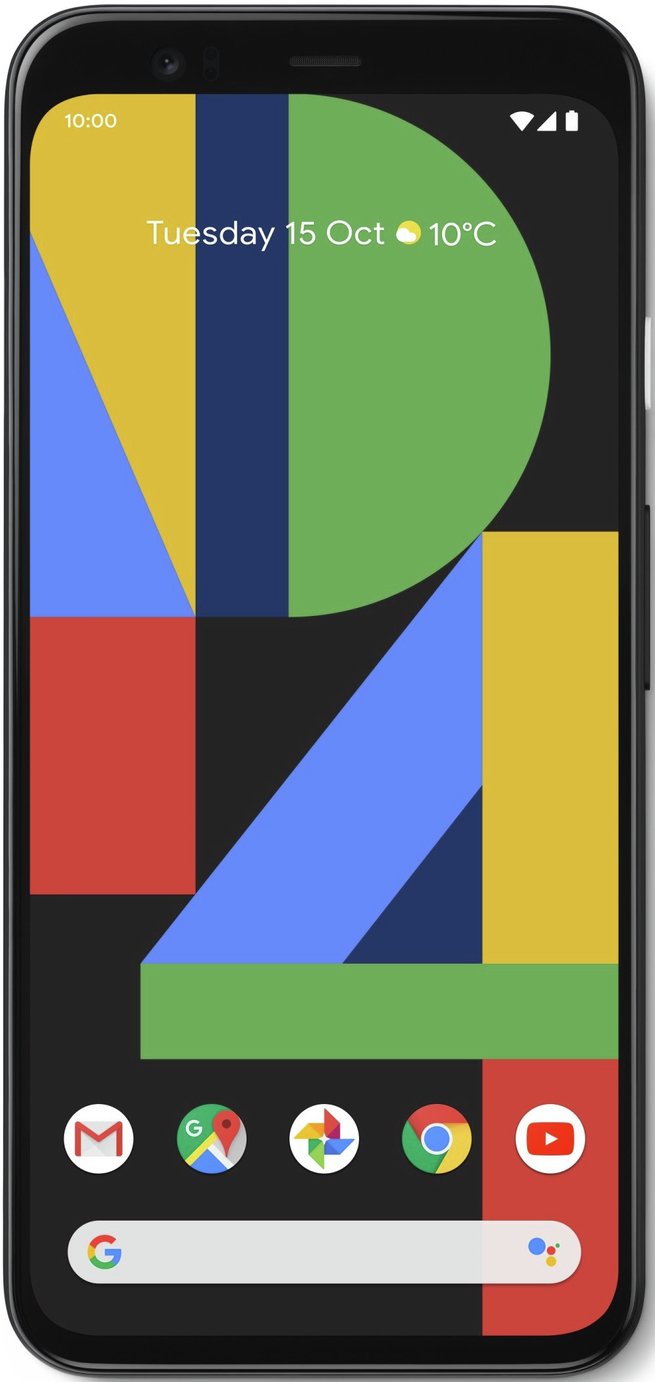 SIM Free Google Pixel 4 128GB Mobile Phone - Black