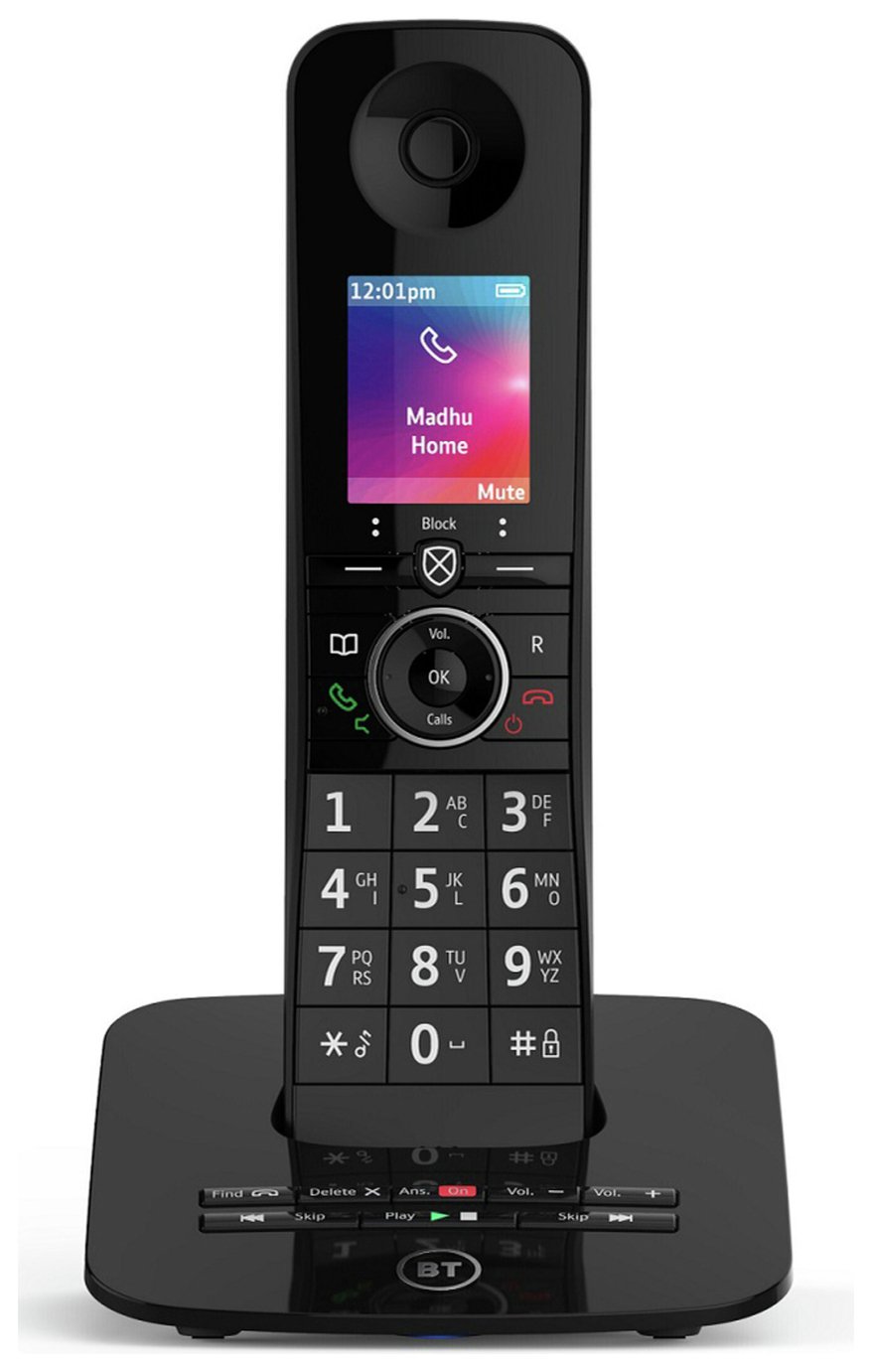 BT Premium Cordless Telephone with Answer Machine - Single