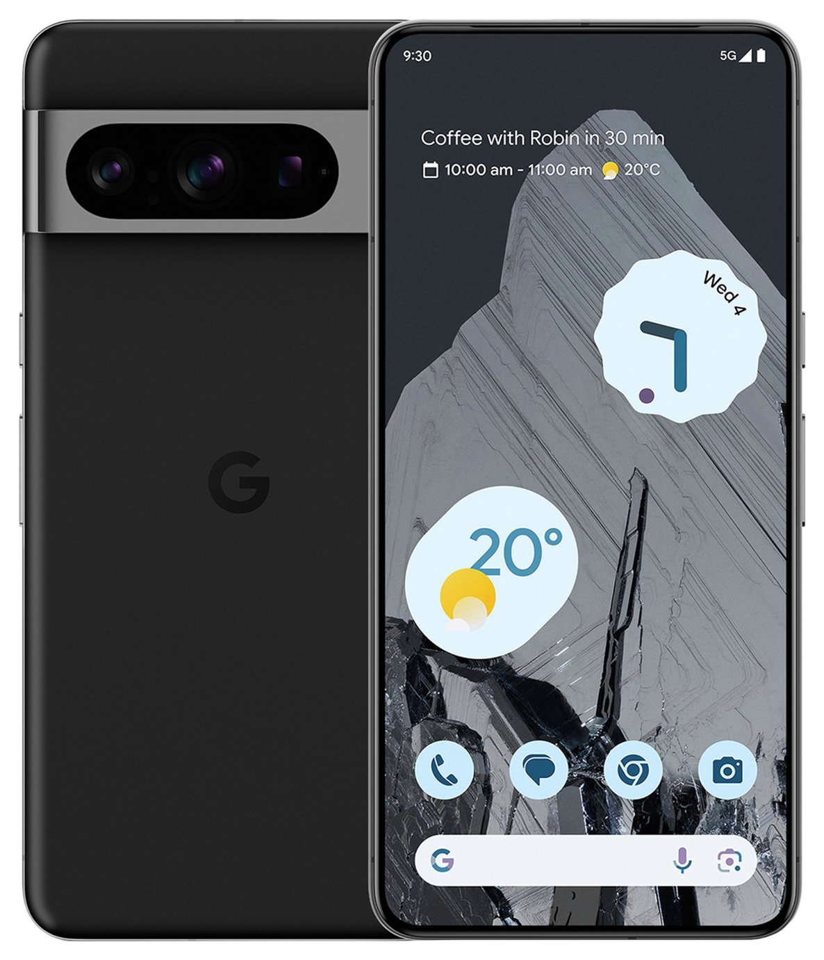 SIM Free Google Pixel 8 Pro 5G 256GB AI Phone - Obsidian