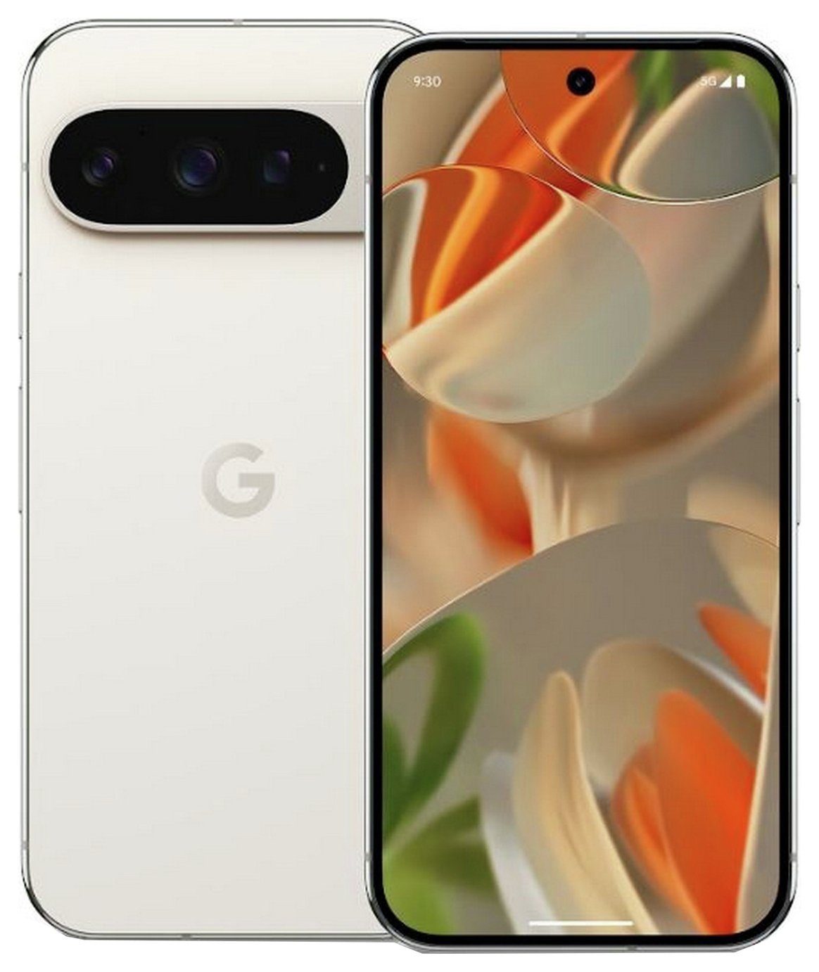 SIM Free Google Pixel 9 Pro 5G 256GB AI Phone - Porcelain