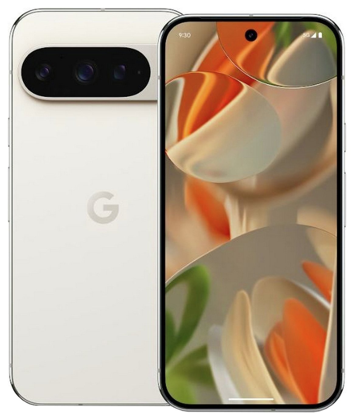 SIM Free Google Pixel 9 Pro XL 5G 128GB AI Phone - Porcelain